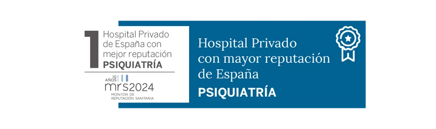 MRS 2024. Mejor Hospital Privado en Psiquiatría. Clínica Universidad de Navarra